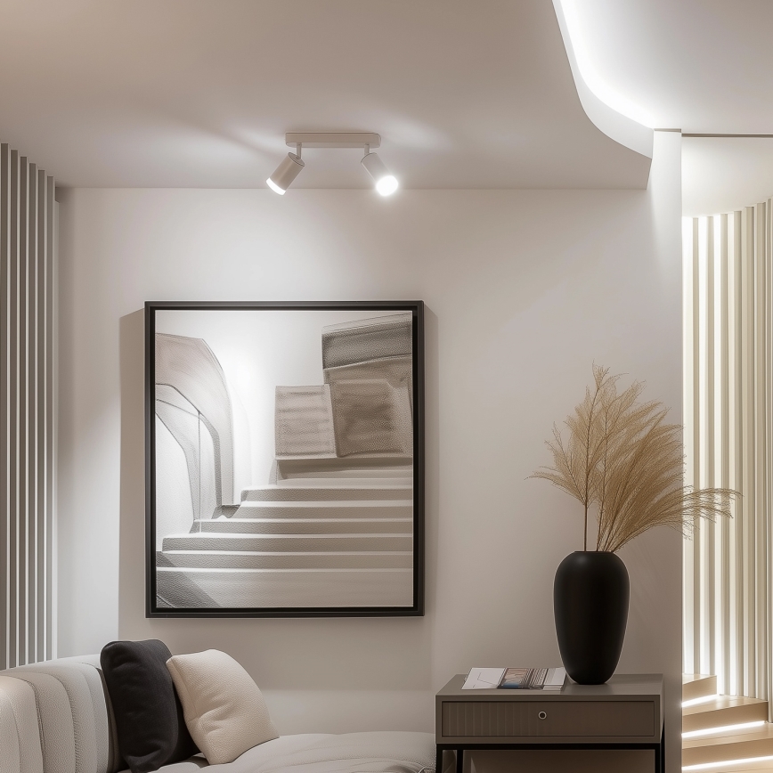 Brilagi - Kylpyhuoneen kohdevalo SELE 2xGU10/30W/230V IP44 valkoinen