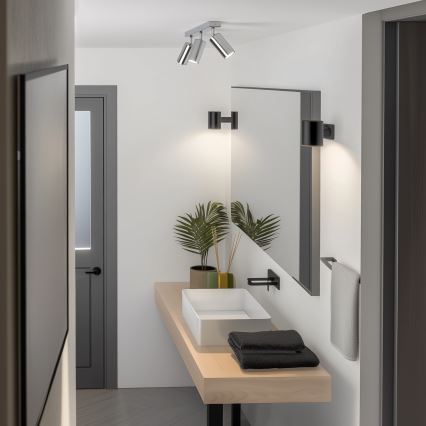 Brilagi - Kylpyhuoneen kohdevalo SELE 3xGU10/30W/230V IP44 kiiltävä kromi