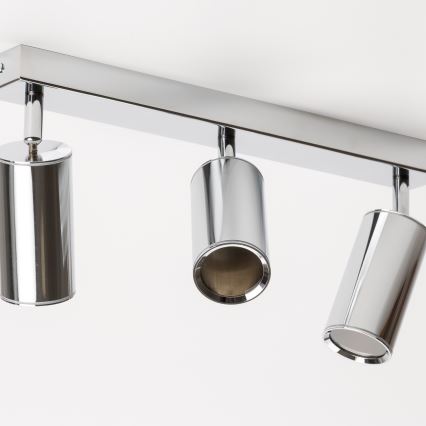 Brilagi - Kylpyhuoneen kohdevalo SELE 3xGU10/30W/230V IP44 kiiltävä kromi