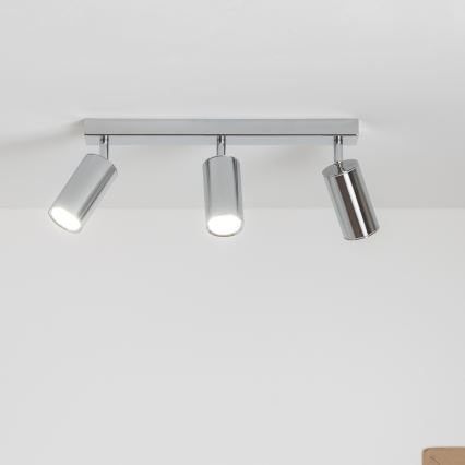 Brilagi - Kylpyhuoneen kohdevalo SELE 3xGU10/30W/230V IP44 kiiltävä kromi