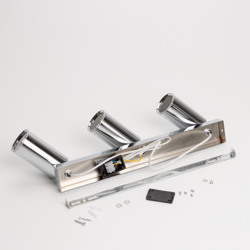 Brilagi - Kylpyhuoneen kohdevalo SELE 3xGU10/30W/230V IP44 kiiltävä kromi