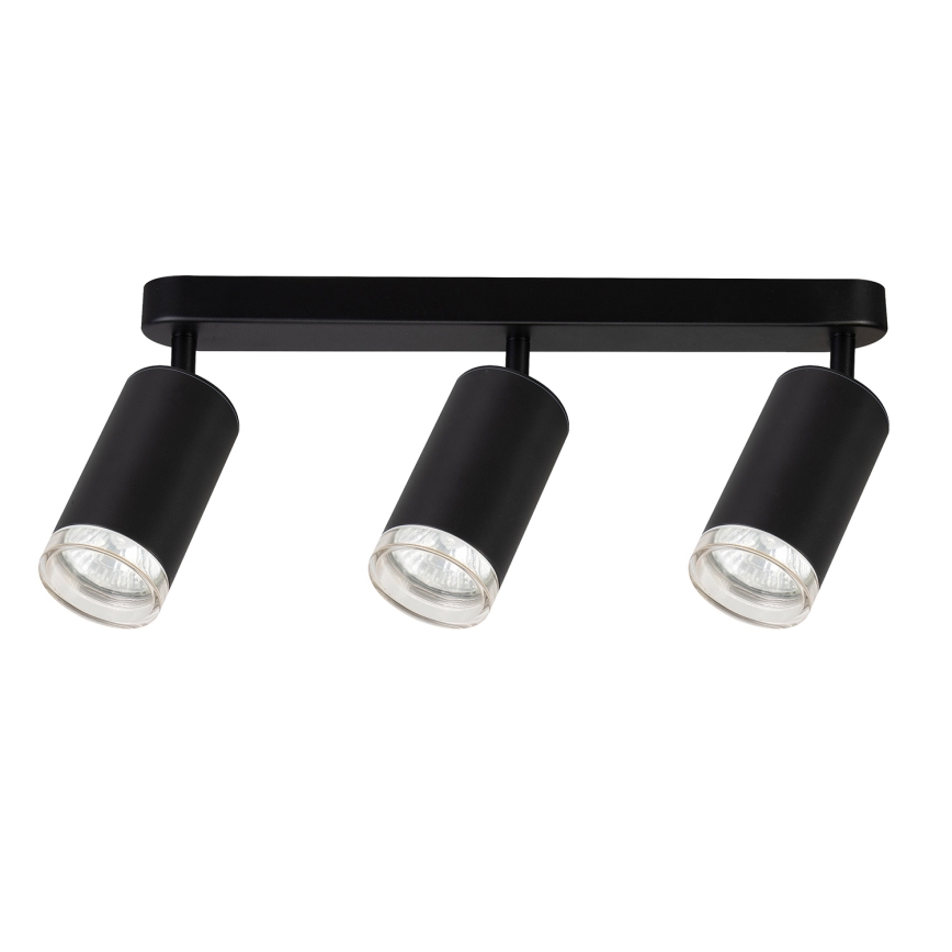 Brilagi - Kylpyhuoneen kohdevalo SELE 3xGU10/30W/230V IP44 musta