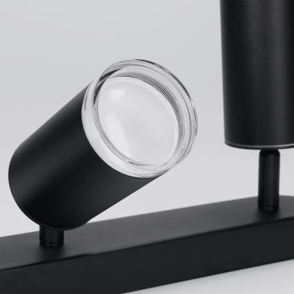 Brilagi - Kylpyhuoneen kohdevalo SELE 3xGU10/30W/230V IP44 musta