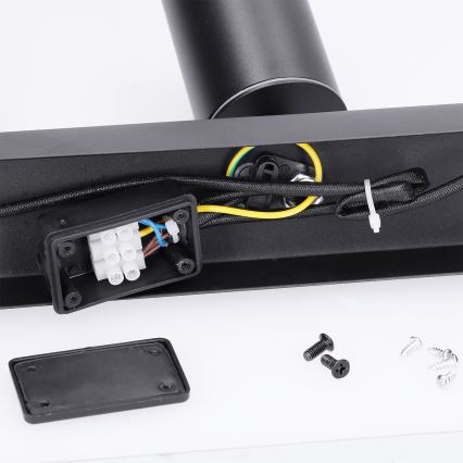 Brilagi - Kylpyhuoneen kohdevalo SELE 3xGU10/30W/230V IP44 musta