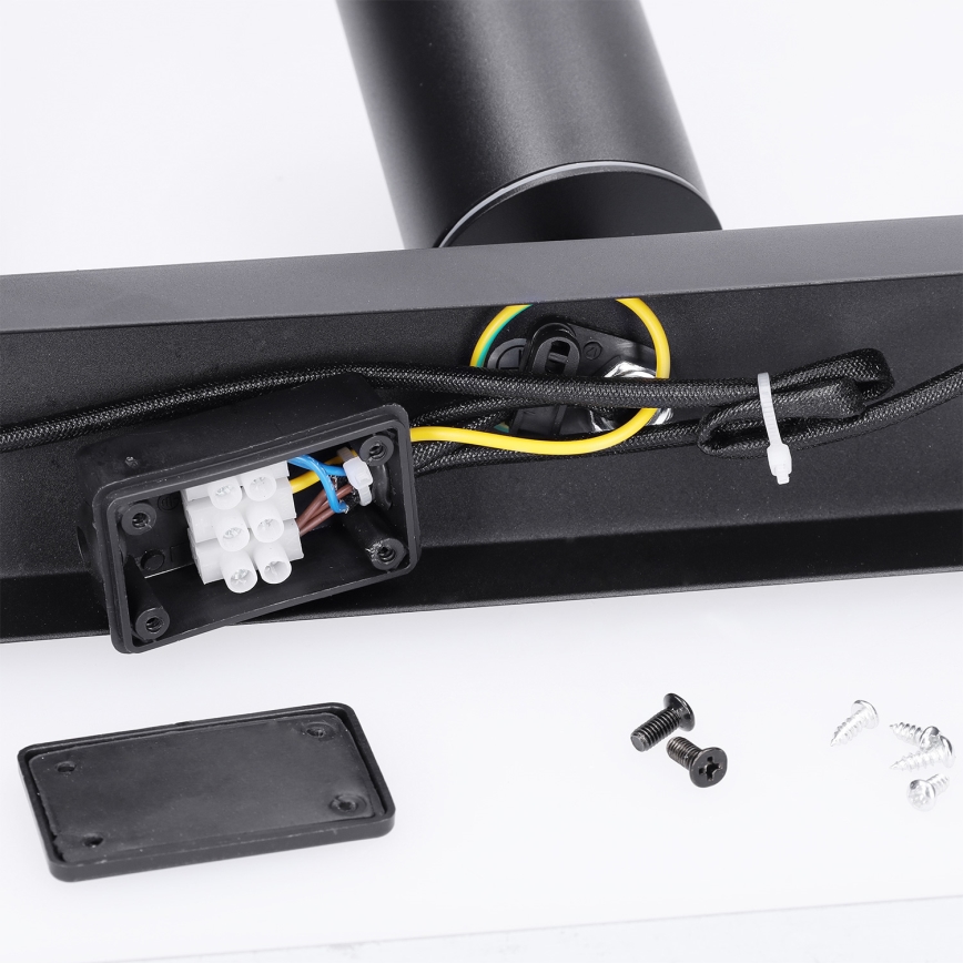 Brilagi - Kylpyhuoneen kohdevalo SELE 3xGU10/30W/230V IP44 musta
