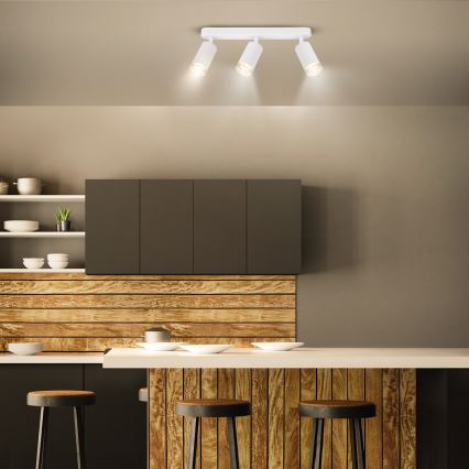 Brilagi - Kylpyhuoneen kohdevalo SELE 3xGU10/30W/230V IP44 valkoinen