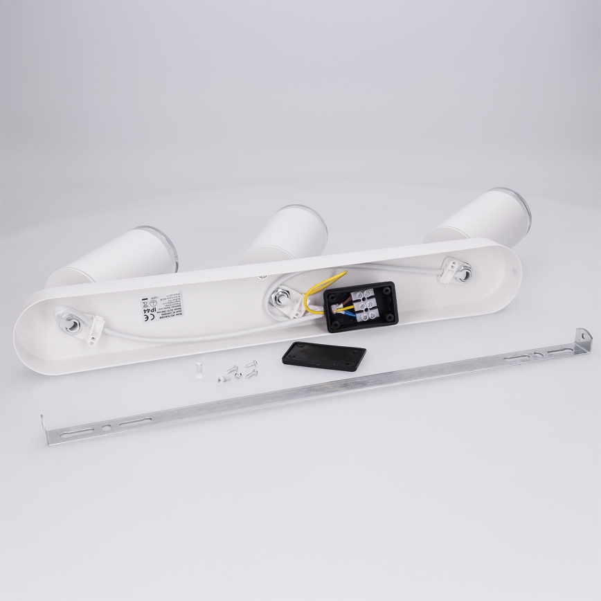 Brilagi - Kylpyhuoneen kohdevalo SELE 3xGU10/30W/230V IP44 valkoinen