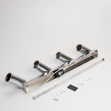 Brilagi - Kylpyhuoneen kohdevalo SELE 4xGU10/30W/230V IP44 kiiltävä kromi