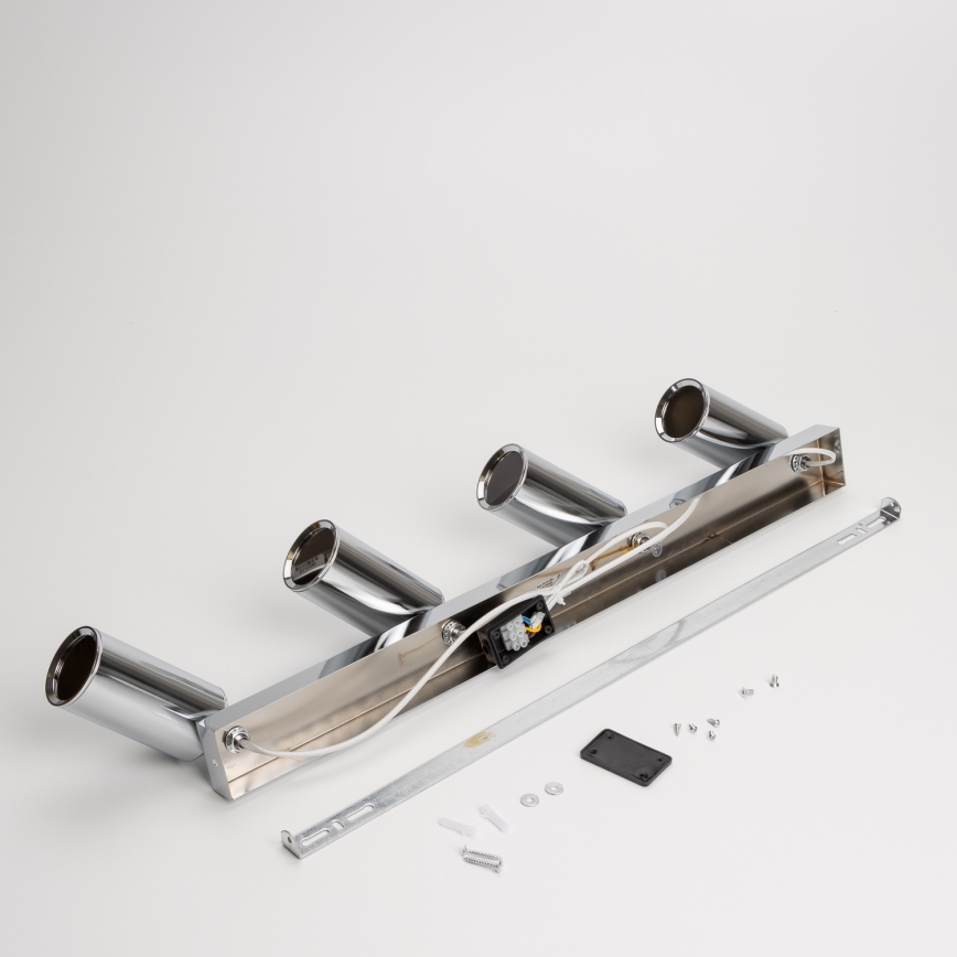 Brilagi - Kylpyhuoneen kohdevalo SELE 4xGU10/30W/230V IP44 kiiltävä kromi