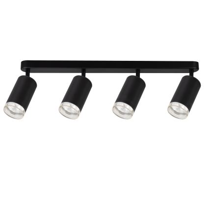 Brilagi - Kylpyhuoneen kohdevalo SELE 4xGU10/30W/230V IP44 musta