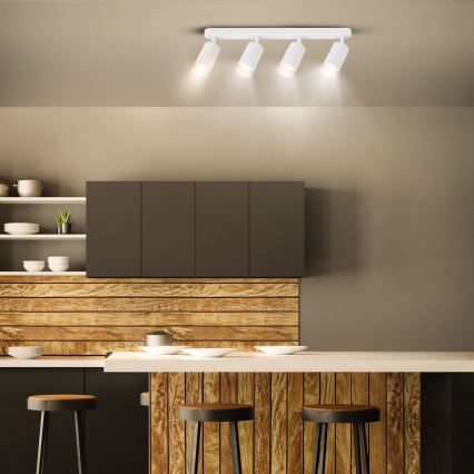 Brilagi - Kylpyhuoneen kohdevalo SELE 4xGU10/30W/230V IP44 valkoinen