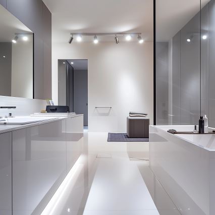 Brilagi - Kylpyhuoneen kohdevalo SELE 6xGU10/30W/230V IP44 kiiltävä kromi