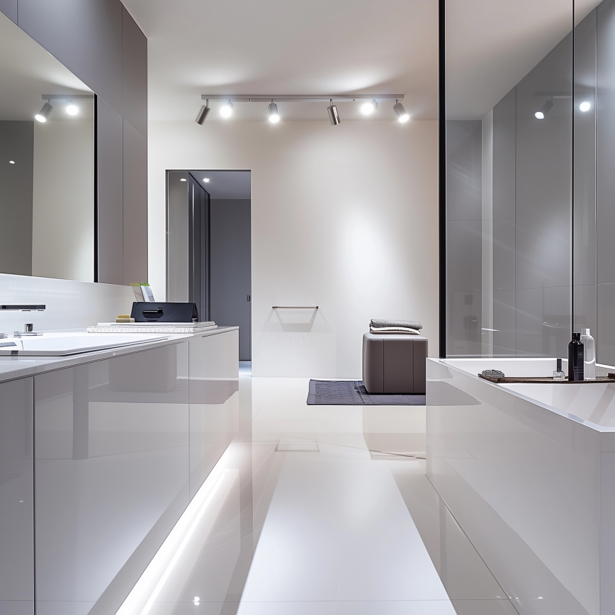 Brilagi - Kylpyhuoneen kohdevalo SELE 6xGU10/30W/230V IP44 kiiltävä kromi