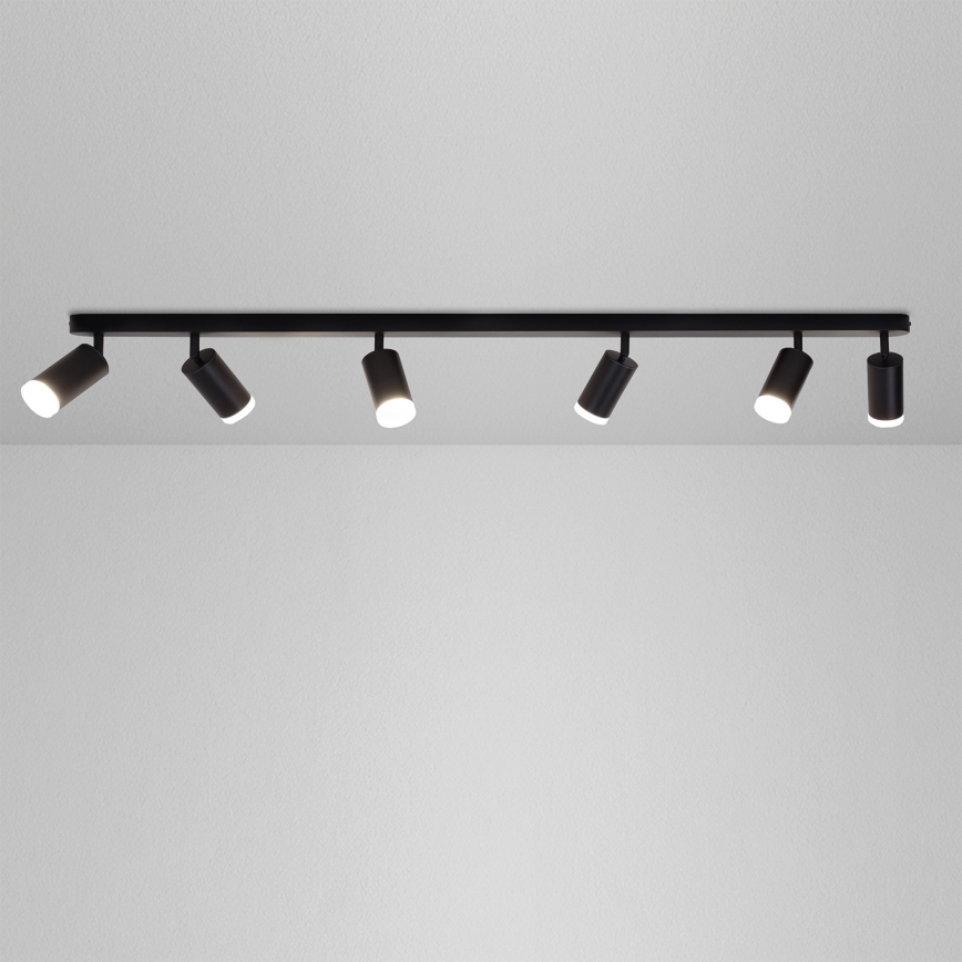 Brilagi - Kylpyhuoneen kohdevalo SELE 6xGU10/30W/230V IP44 musta