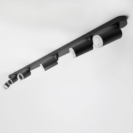 Brilagi - Kylpyhuoneen kohdevalo SELE 6xGU10/30W/230V IP44 musta