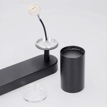 Brilagi - Kylpyhuoneen kohdevalo SELE 6xGU10/30W/230V IP44 musta