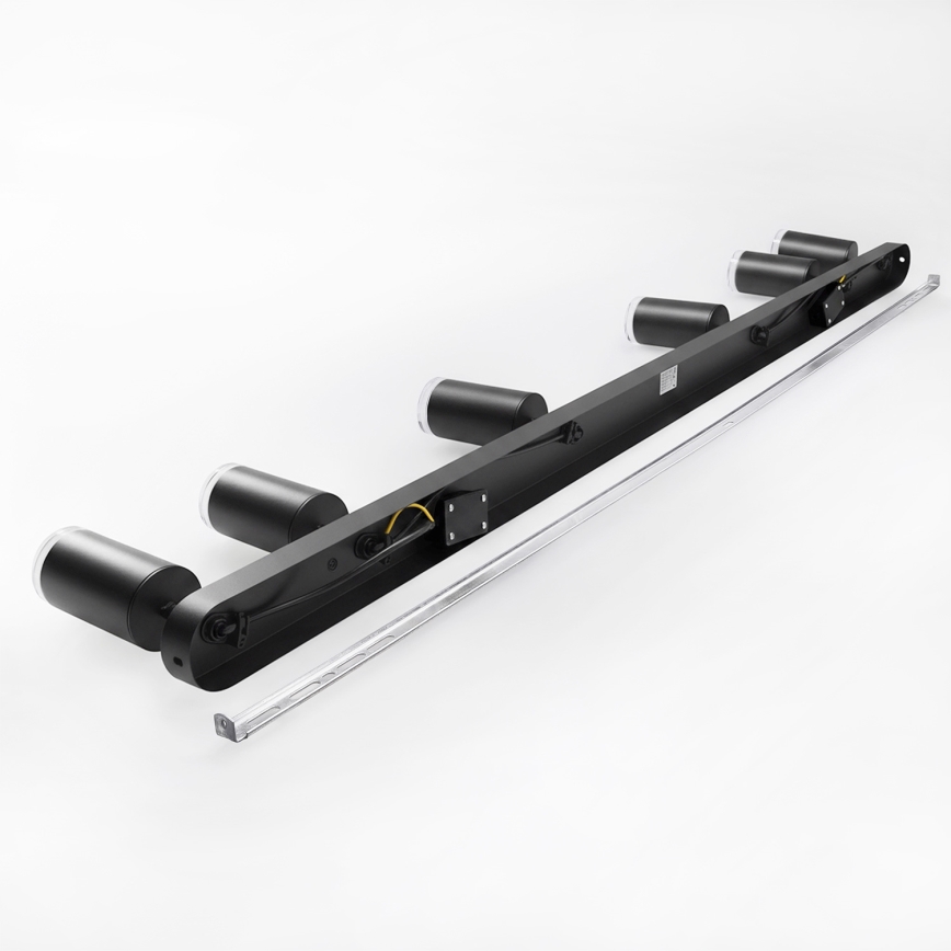 Brilagi - Kylpyhuoneen kohdevalo SELE 6xGU10/30W/230V IP44 musta