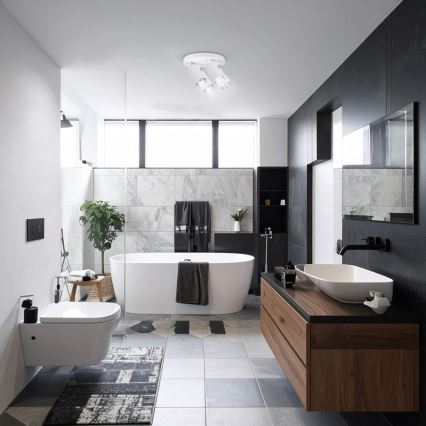 Brilagi - Kylpyhuoneen kohdevalo SELE AQUA 4xGU10/30W/230V IP44 valkoinen