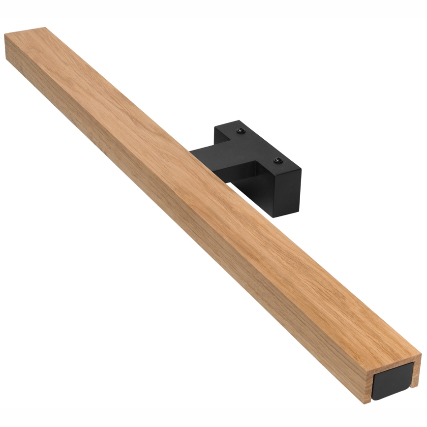 Brilagi - Kylpyhuoneen LED-peilivalo WOODY MIRROR LED/12W/230V 60 cm IP44 tammi/musta