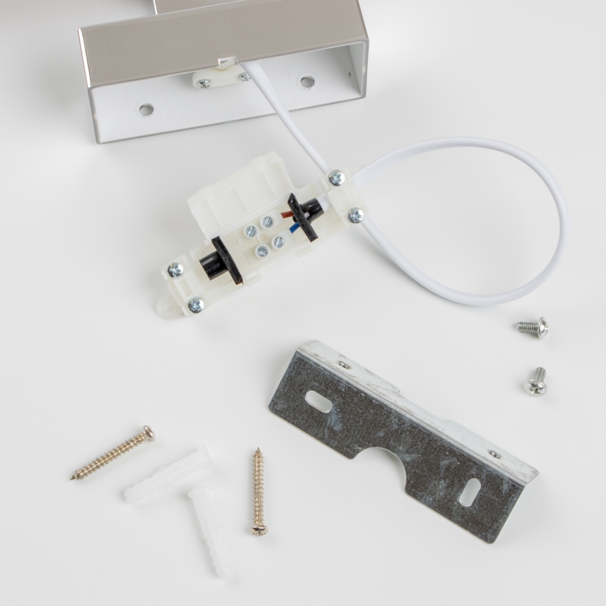 Brilagi - Kylpyhuoneen LED-peilivalo WOODY MIRROR LED/15W/230V 90 cm IP44 tammi/kiiltävä kromi