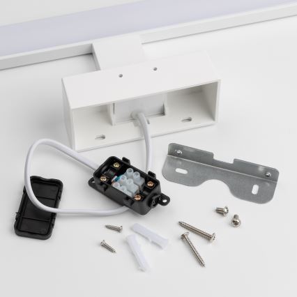 Brilagi - VESTRA LED-kylpyhuoneen peilivalaisin 3-in-1, 12 W, 230 V, 60 cm, IP44, valkoinen