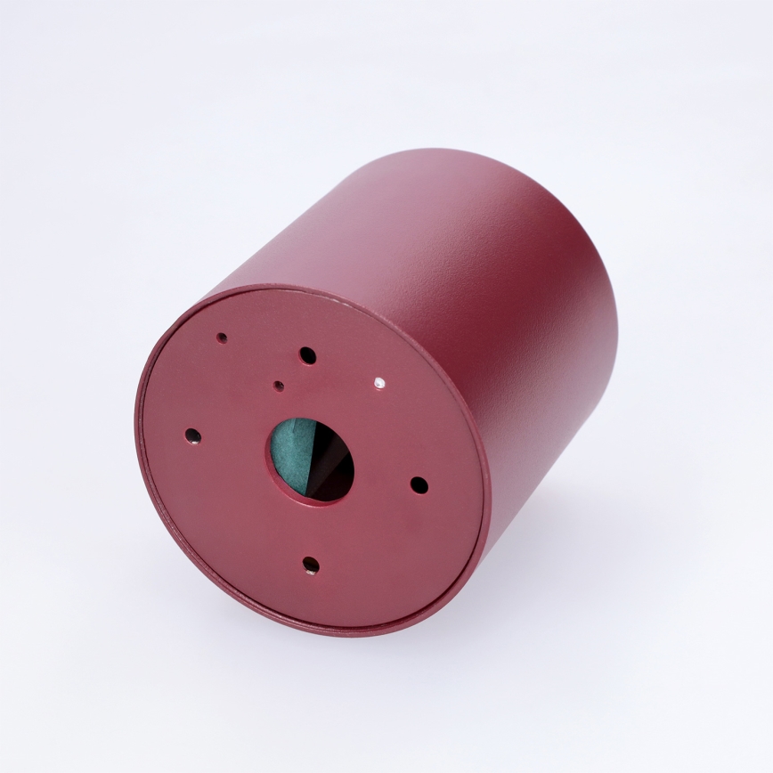 BRILAGI - Kylpyhuoneen spottivalaisin MIA 1xGU10/30W/230V 84x80 mm viininpunainen IP54