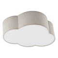 Brilagi - Lasten kattovalaisin NIMBUS MINI 2xE27/15W/230V 31x43 beige