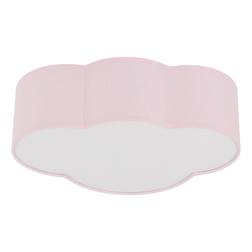 Brilagi - Lasten kattovalaisin NIMBUS MINI 2xE27/15W/230V 31x43 cm vaaleanpunainen