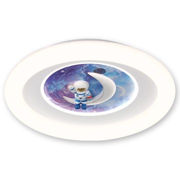 BRILAGI - Lasten LED-kattovalaisin ASTRO LED/80W/230V 3000/4500/6000K halkaisija 51 cm