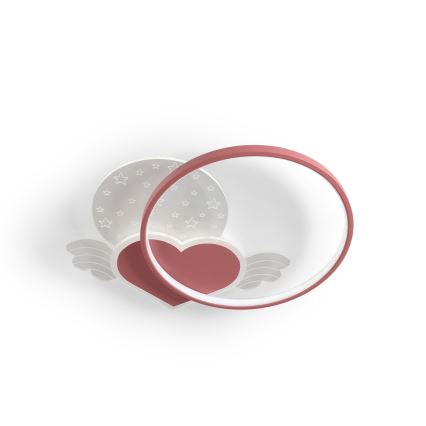 Brilagi - Lasten LED-kattovalaisin LOVE LED/48W/230V 3000/4500/6000K vaaleanpunainen