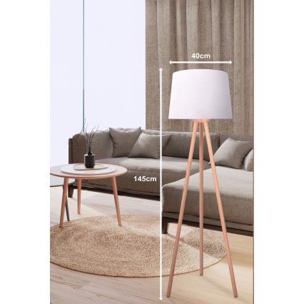 Brilagi - Lattialamppu PARDEONE 1xE27/40W/230V