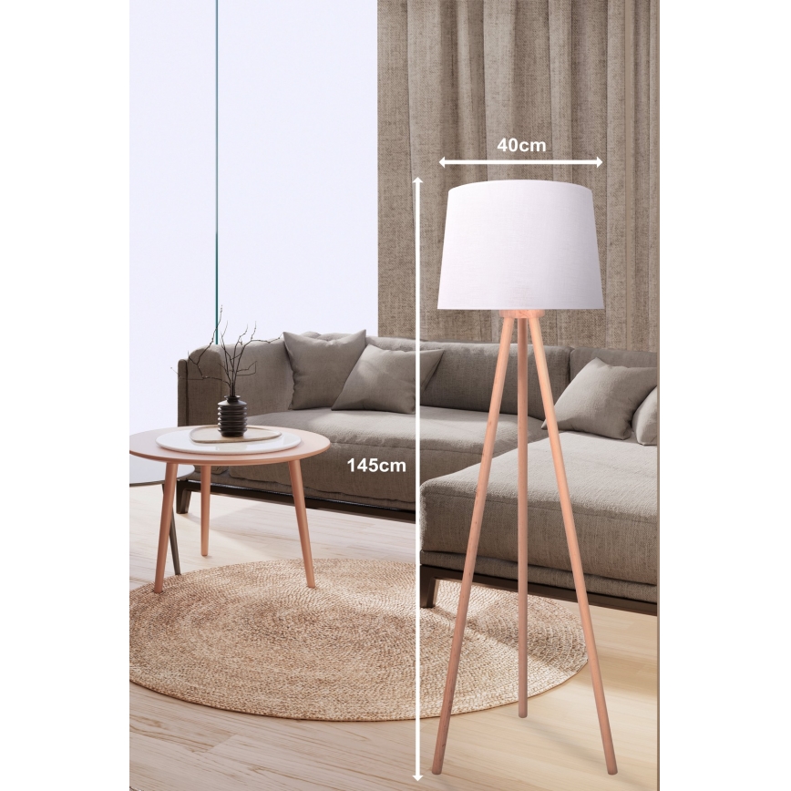 Brilagi - Lattialamppu PARDEONE 1xE27/40W/230V