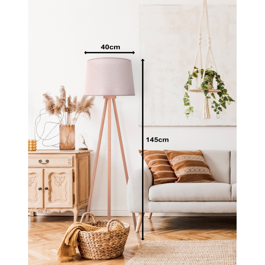 Brilagi - Lattialamppu PARDEONE 1xE27/40W/230V