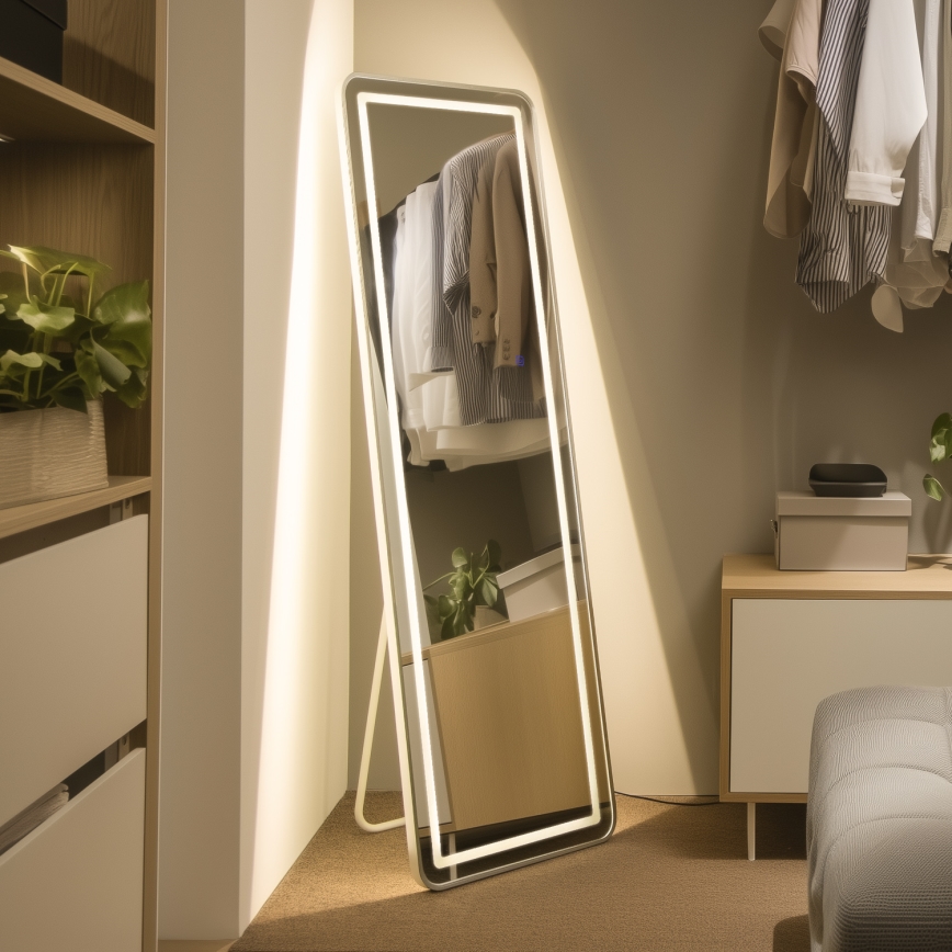 Brilagi - Lattiapeili BELLEZA LED/42W/230V 160x50 cm IP44 CRI 90 himmennettävä + CCT