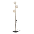Brilagi - Lattiavalaisin VULCANO 3xG9/8W/230V kultainen/savuinen beige