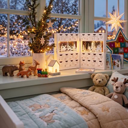 BRILAGI - LED-adventtikalenteri LED/2xAA