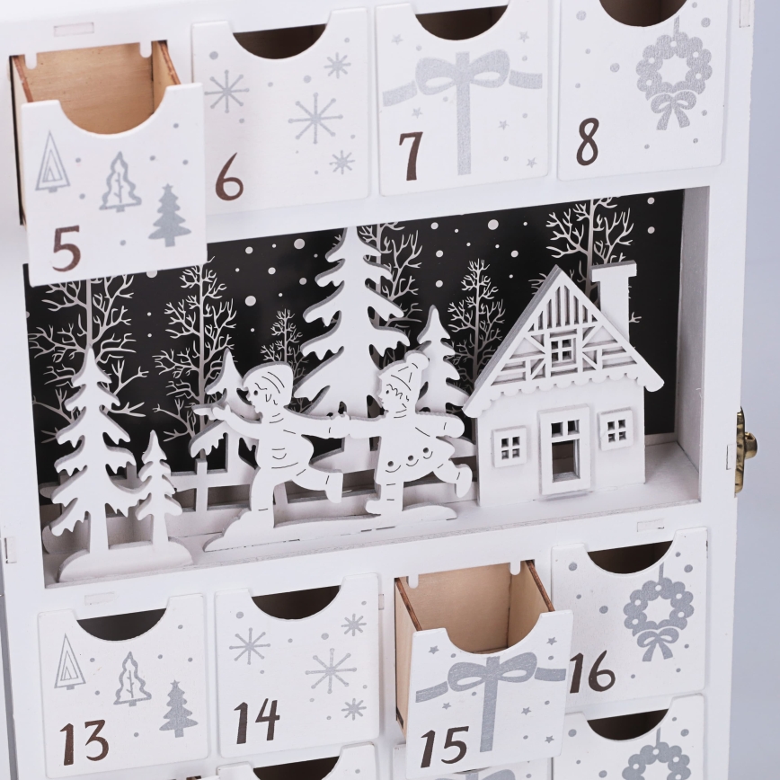 BRILAGI - LED-adventtikalenteri LED/2xAA