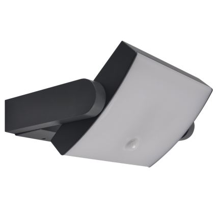 Brilagi - LED-ulkoseinävalaisin liiketunnistimella ANKLE LED/18W/230V 4000K IP65 antrasiitti