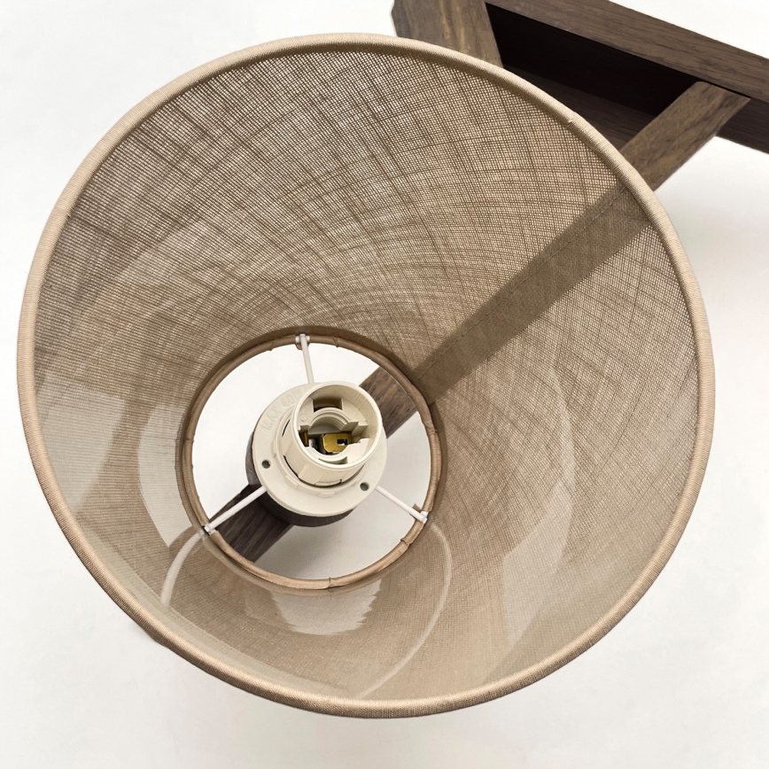 Brilagi - LED Pintakiinnitteinen kattovalaisin ANTHONY 3xE14/40W/230V tammi-pähkinä