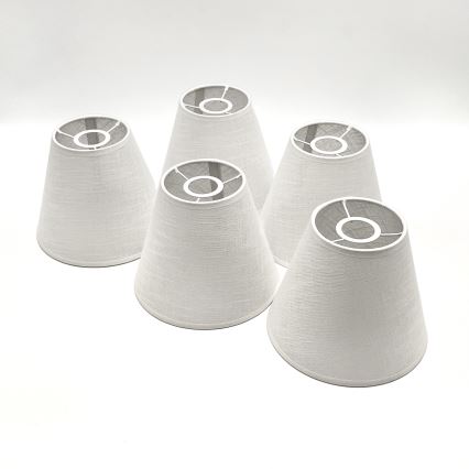 Brilagi - LED Kattovalaisin ANTHONY 5xE14/40W/230V tammi-pähkinä/valkoinen