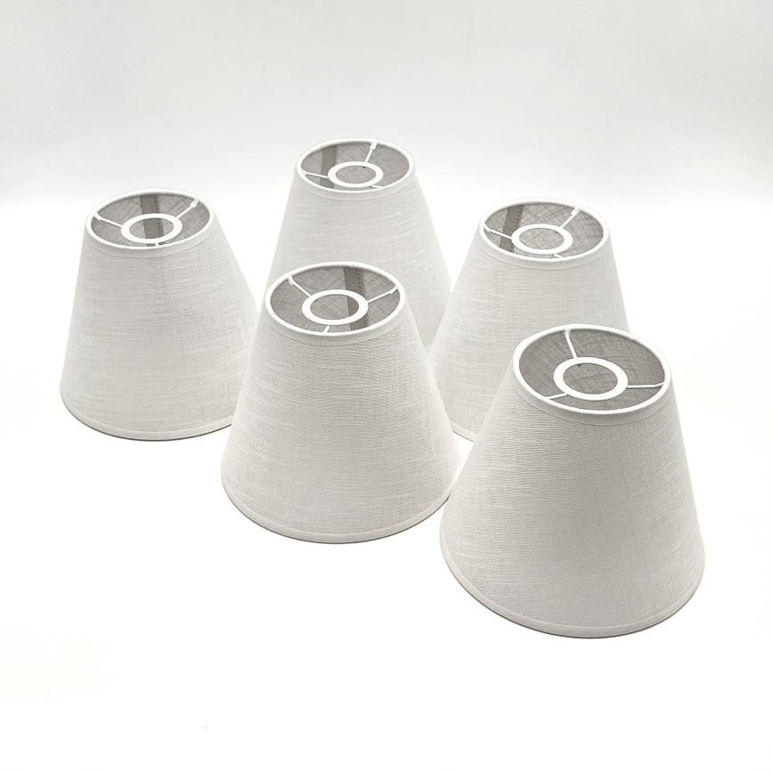 Brilagi - LED Kattovalaisin ANTHONY 5xE14/40W/230V tammi-pähkinä/valkoinen