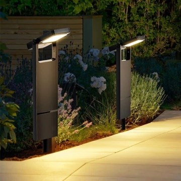 Brilagi - LED aurinkokäyttöinen lamppu SUN SPIKE LED/4W/3,7V 2200 mAh IP44