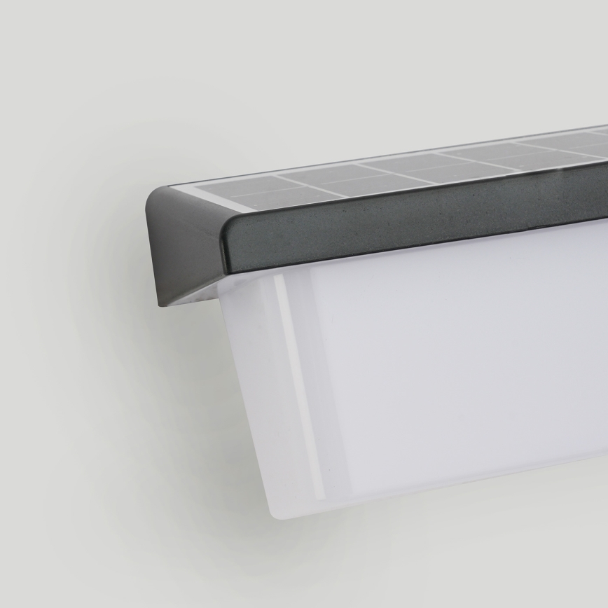 Brilagi - LED aurinkokäyttöinen seinävalaisin anturilla SUN RAY LED/6W/3,7V 2200 mAh IP44