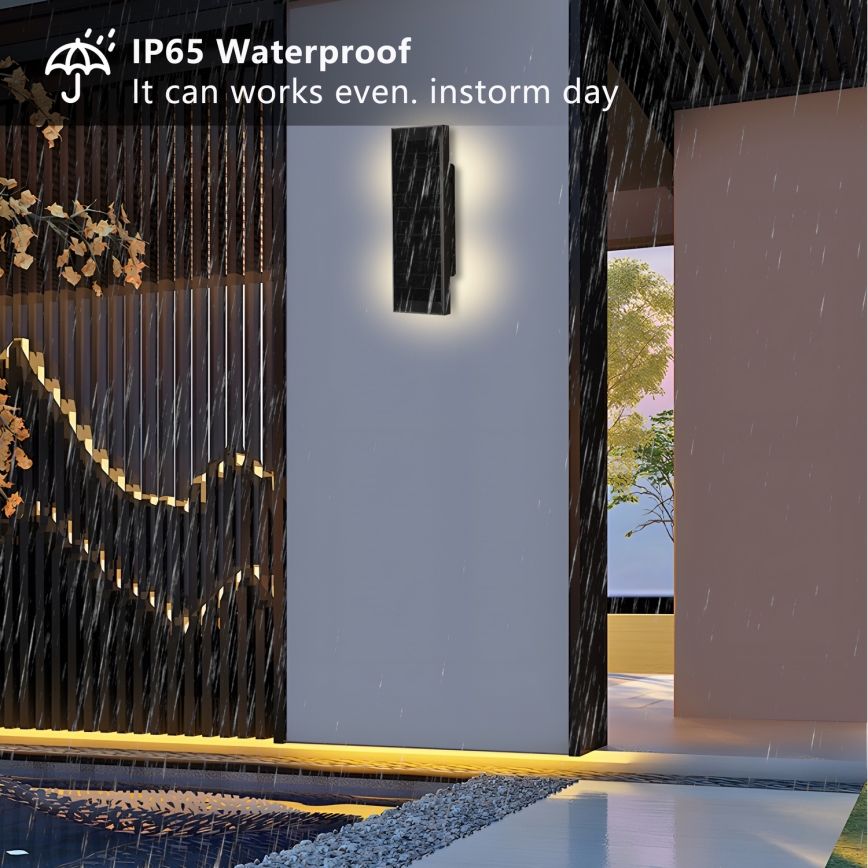 Brilagi - LED himmennettävä aurinkokäyttöinen seinävalaisin SUN LED/2,5W/230V 30 cm 2000 mAh IP44