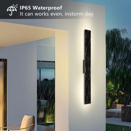 Brilagi - himmennettävä LED-aurinkoseinävalaisin SUN LED/5,5W/3,7V 100 cm 6000 mAh IP44
