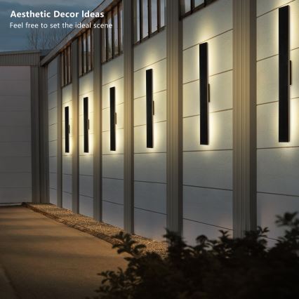 Brilagi - himmennettävä LED-aurinkoseinävalaisin SUN LED/5,5W/3,7V 100 cm 6000 mAh IP44