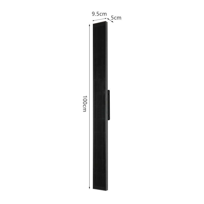 Brilagi - himmennettävä LED-aurinkoseinävalaisin SUN LED/5,5W/3,7V 100 cm 6000 mAh IP44