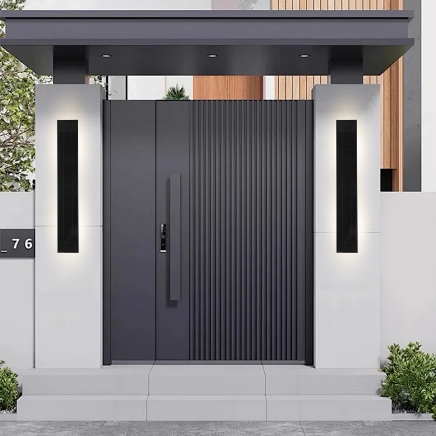 Brilagi - himmennettävä aurinkokennollinen LED-seinävalaisin SUN LED/4W/230V 60 cm 4000 mAh IP44