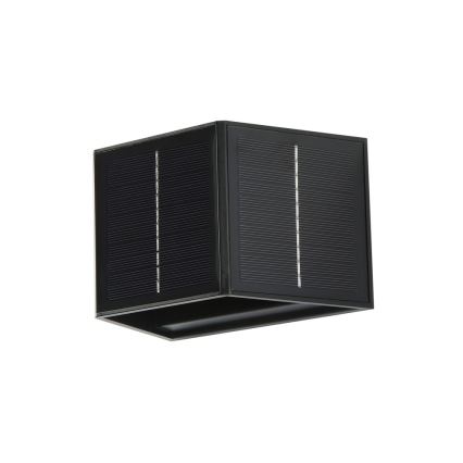 Brilagi - LED aurinkokäyttöinen seinävalaisin SOLAR CUBE LED/2W/3,2V 1300 mAh IP54