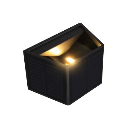 Brilagi - LED aurinkokäyttöinen seinävalaisin SOLAR CUBE LED/2W/3,2V 1300 mAh IP54